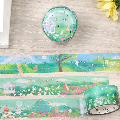 PRE-ORDER! BGM Washi Tape - Countryside Path