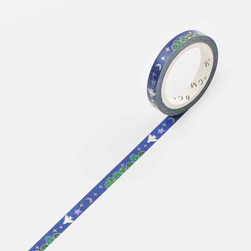 PRE-ORDER! BGM Washi Tape - Birds & Starry Sky