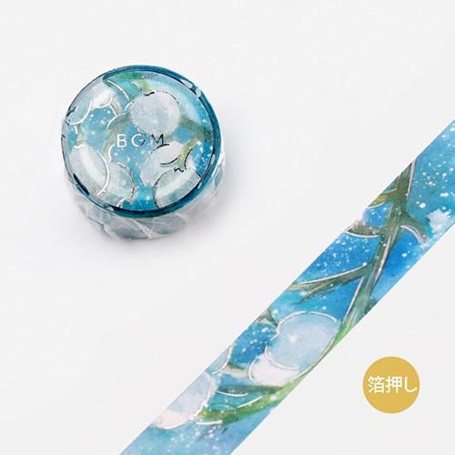 PRE-ORDER! BGM Washi Tape - Watercolor Flower - Suzuran