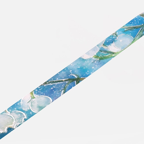 PRE-ORDER! BGM Washi Tape - Watercolor Flower - Suzuran