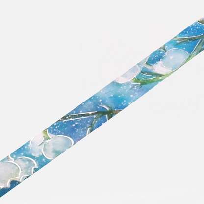 PRE-ORDER! BGM Washi Tape - Watercolor Flower - Suzuran