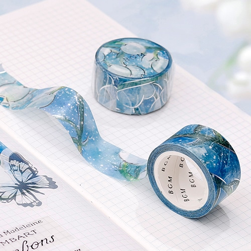 PRE-ORDER! BGM Washi Tape - Watercolor Flower - Suzuran