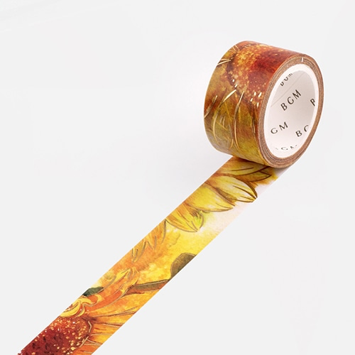 PRE-ORDER! BGM Washi Tape - Watercolor Flower - Mukaihawaii