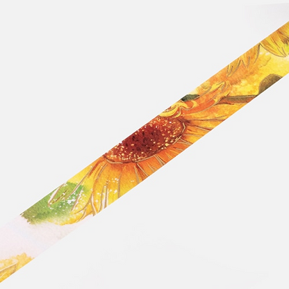 PRE-ORDER! BGM Washi Tape - Watercolor Flower - Mukaihawaii