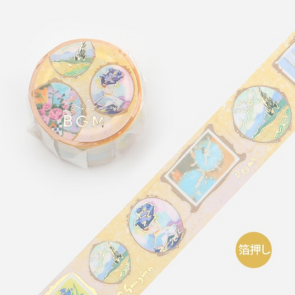 PRE-ORDER! BGM Washi Tape - Art Tournament - Romantic