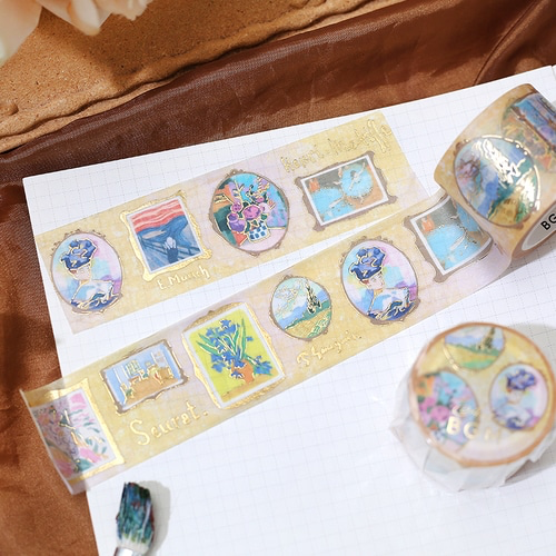 PRE-ORDER! BGM Washi Tape - Art Tournament - Romantic