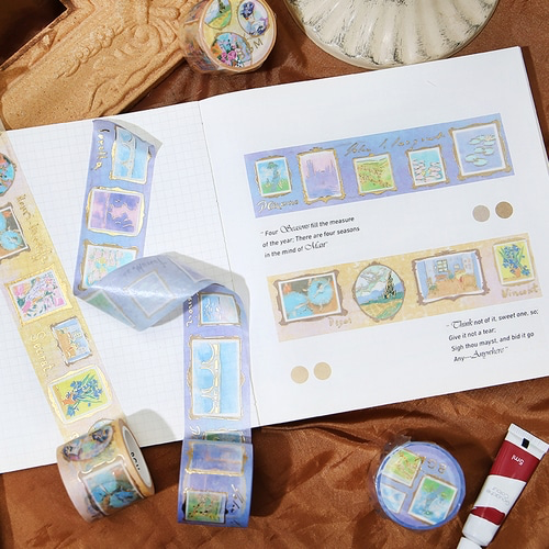 PRE-ORDER! BGM Washi Tape - Art Tournament - Romantic