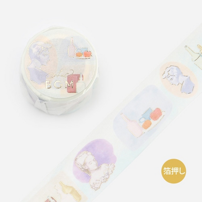 PRE-ORDER! BGM Washi Tape - Art Tournament - Still Life