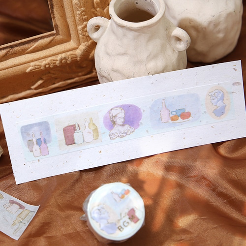 PRE-ORDER! BGM Washi Tape - Art Tournament - Still Life