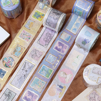 PRE-ORDER! BGM Washi Tape - Art Tournament - Still Life