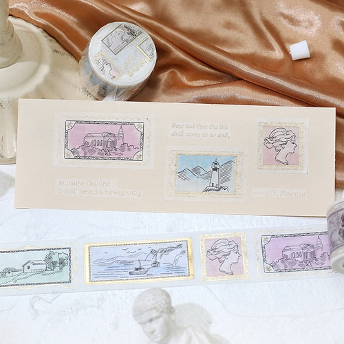 PRE-ORDER! BGM Washi Tape - Art Tournament - Drawing