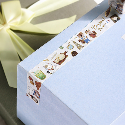 PRE-ORDER! BGM Washi Tape - World Café Travel - France