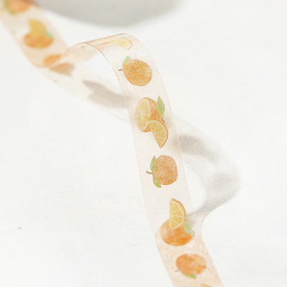 NEW! BGM - Clear PET Tape 5 mm - Tangerine