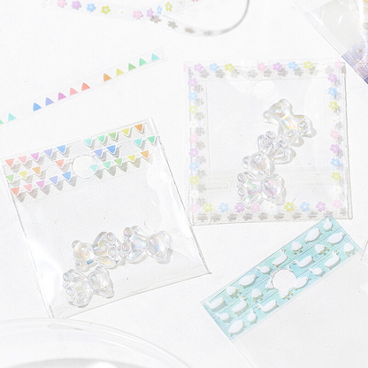 NEW! BGM - Clear PET Tape 5 mm - Flower