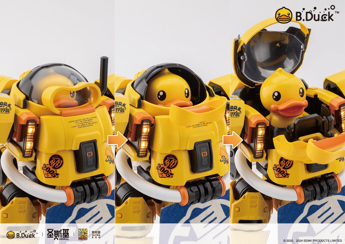 NEW! SOSKILL x ULTRA EGG - SpaDuck - Plastic Model Kit