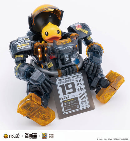 NEW! SOSKILL x ULTRA EGG - SpaDuck - 19th Anniversary Black Samurai - Limited Edition Plastic Model Kit