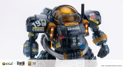 NEW! SOSKILL x ULTRA EGG - SpaDuck - 19th Anniversary Black Samurai - Limited Edition Plastic Model Kit