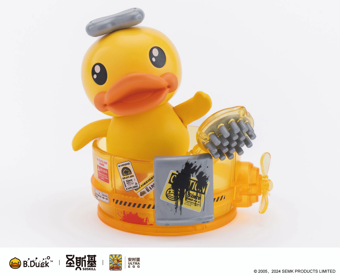 NEW! SOSKILL x ULTRA EGG - SpaDuck - 19th Anniversary Black Samurai - Limited Edition Plastic Model Kit