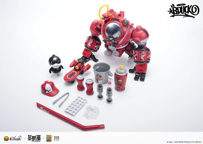 NEW! SOSKILL x ULTRA EGG - HiphopDuck - Plastic Model Kit Cola