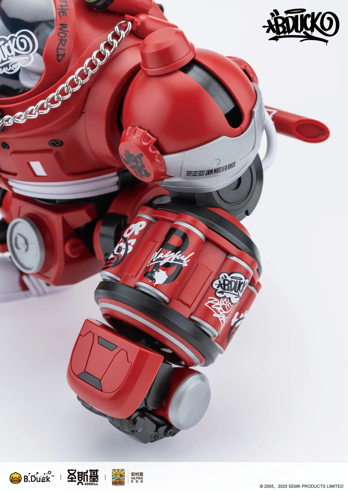 NEW! SOSKILL x ULTRA EGG - HiphopDuck - Plastic Model Kit Cola