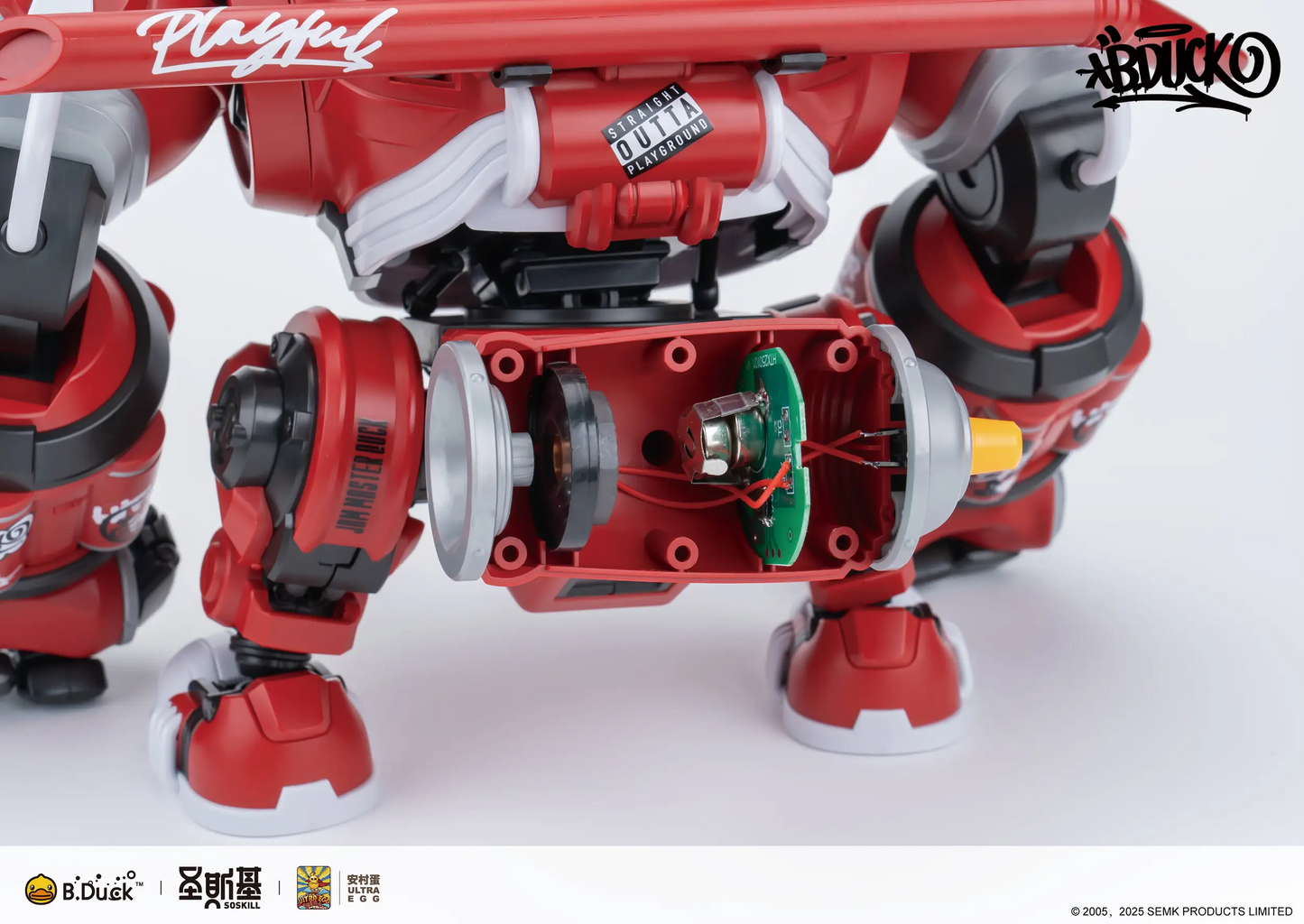 NEW! SOSKILL x ULTRA EGG - HiphopDuck - Plastic Model Kit Cola