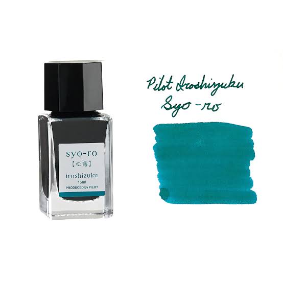 NEW! Pilot Iroshizuku - Pine Tree Dew (Syo-ro) - 15ml Fountain Pen