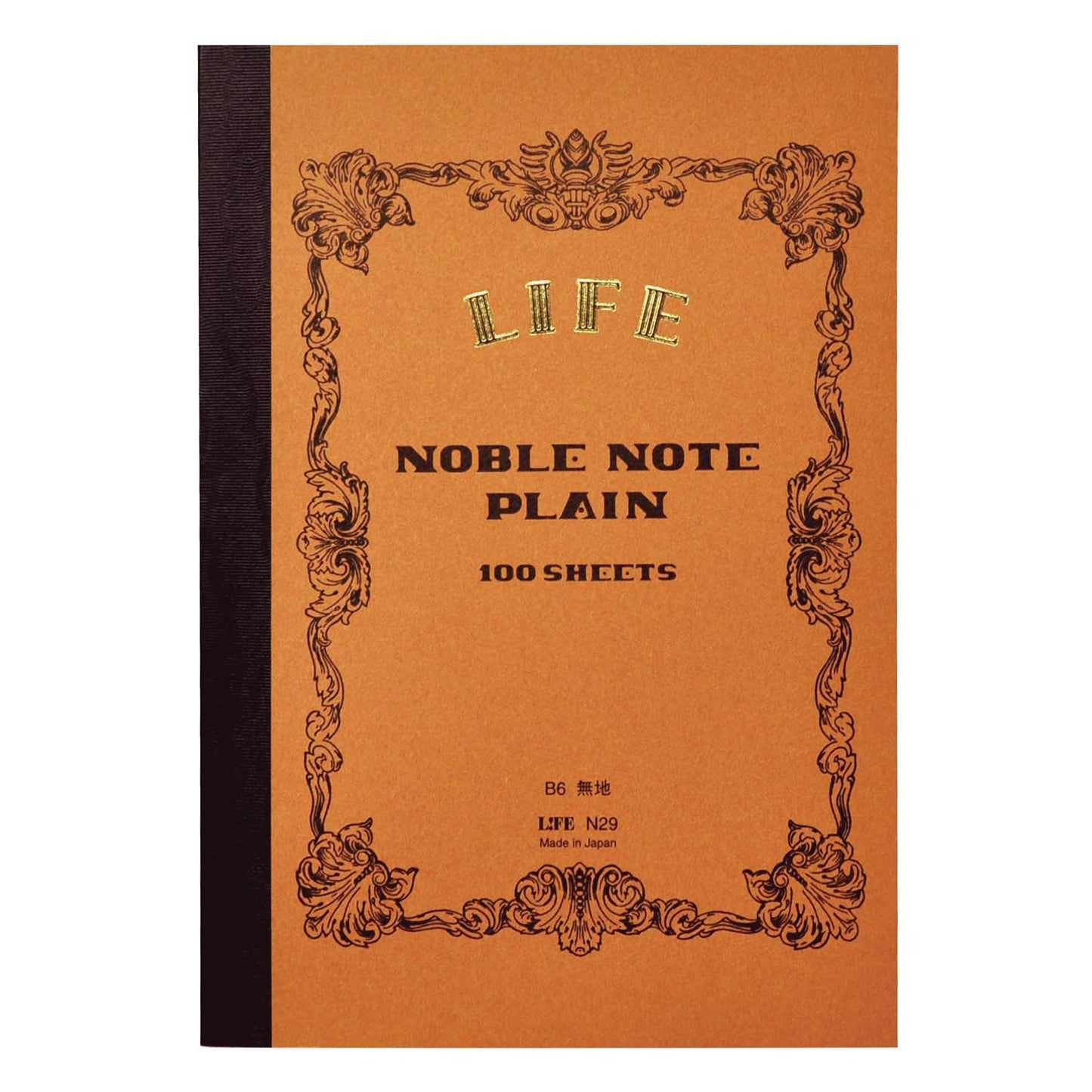PRE-ORDER! Life Noble Note - B6 Notebook - 100 Plain Sheets - N29