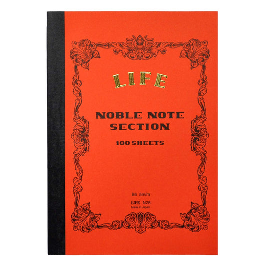 PRE-ORDER! Life Noble Note - B6 Notebook - 100 Grid Sheets - N28