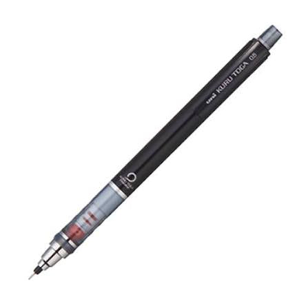 PRE-ORDER! Uni Kuru Toga - Mechanical Pencil - Standard 0.5mm - Black