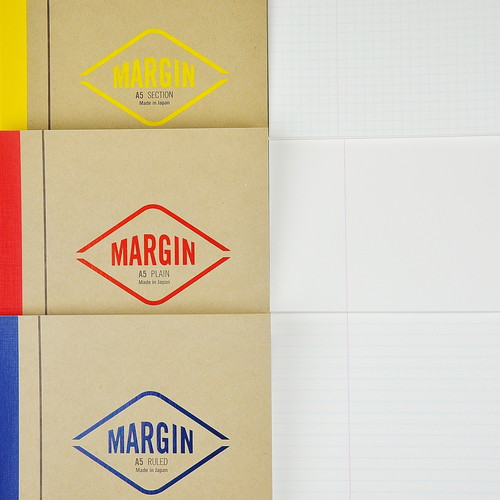 PRE-ORDER! Life Margin - A5 Notebook - 80 Ruled Sheets - Red N711