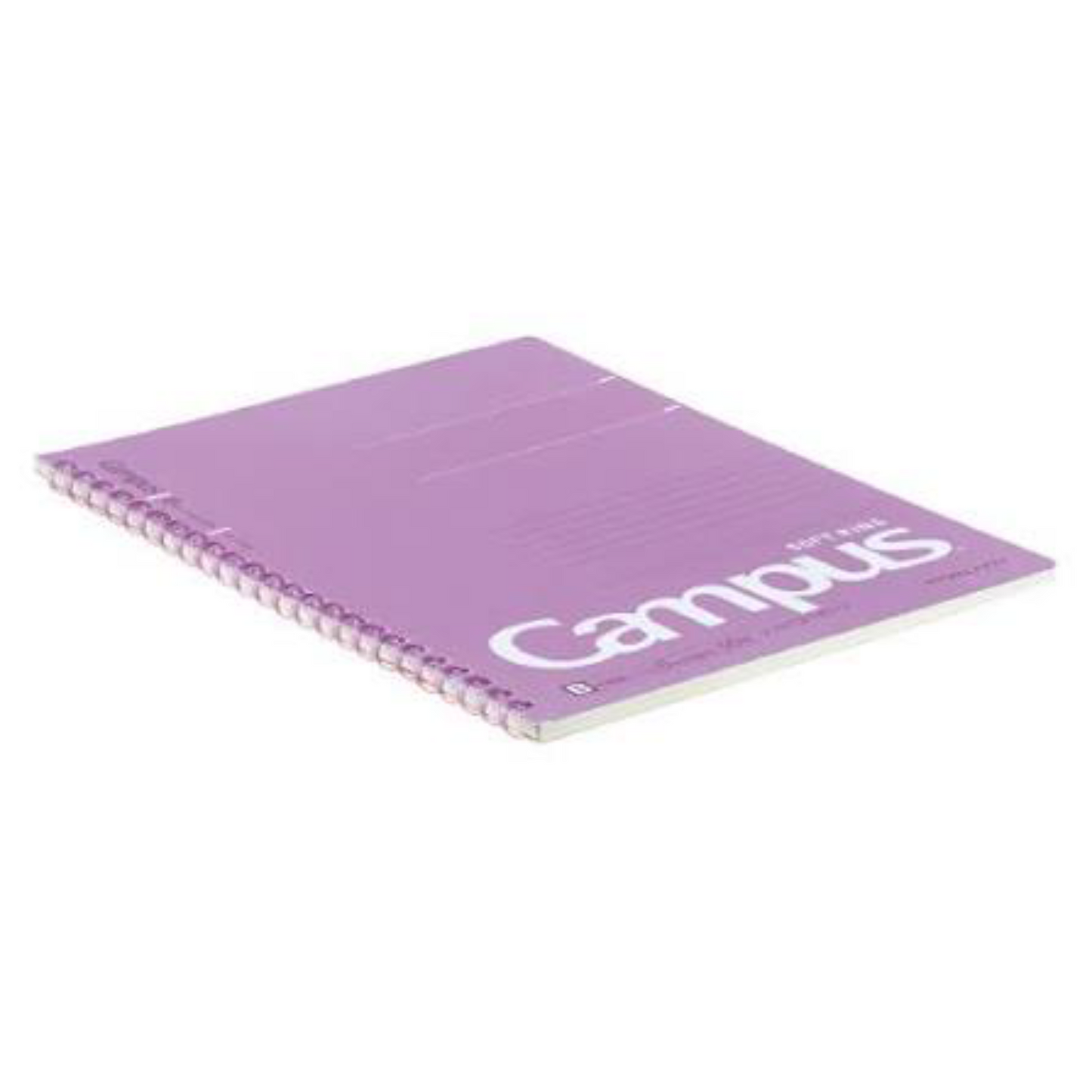 PRE-ORDER! Kokuyo Campus - A5 Soft Ring Notebook - B 6mm - Purple