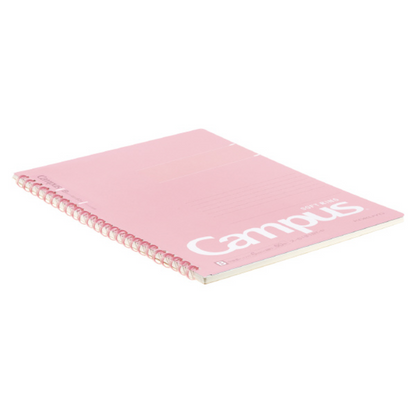 PRE-ORDER! Kokuyo Campus - A5 Soft Ring Notebook - B 6mm - Peach