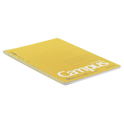 RESTOCK! Kokuyo Campus - B5 Soft Ring Notebook - A 7mm - Yellow