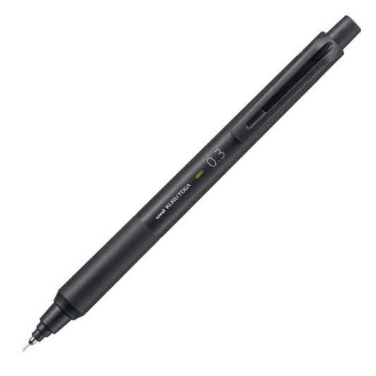 PRE-ORDER! Uni Kuru Toga - Mechanical Pencil - KS Model 0.3mm - Black