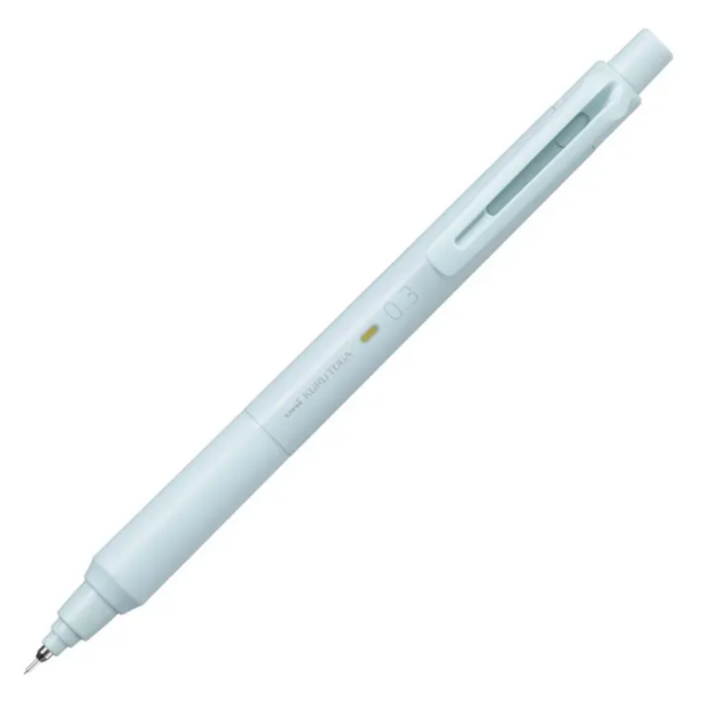 PRE-ORDER! Uni Kuru Toga - Mechanical Pencil - KS Model 0.3mm - Ice Blue