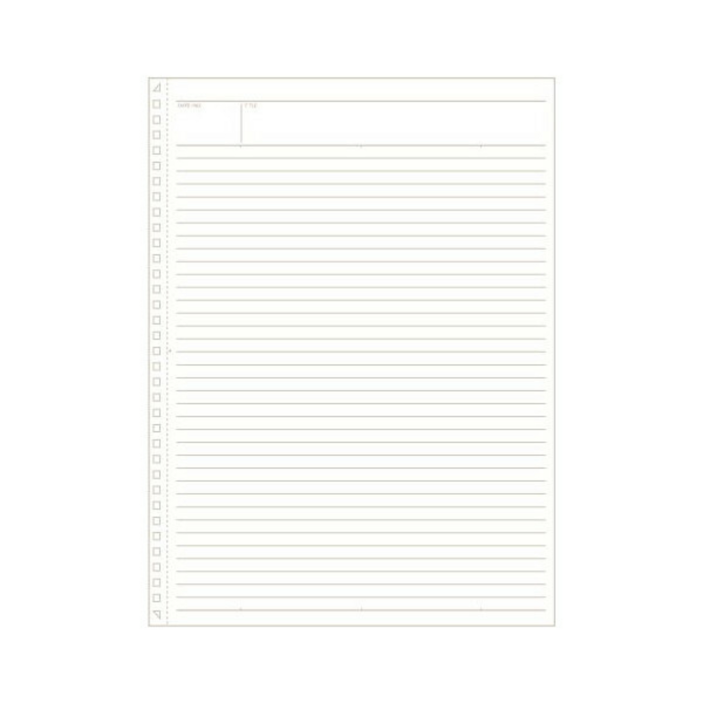 PRE-ORDER! Maruman Mnemosyne - A4 Notebook N199A - 7mm Lined - 70 Sheets
