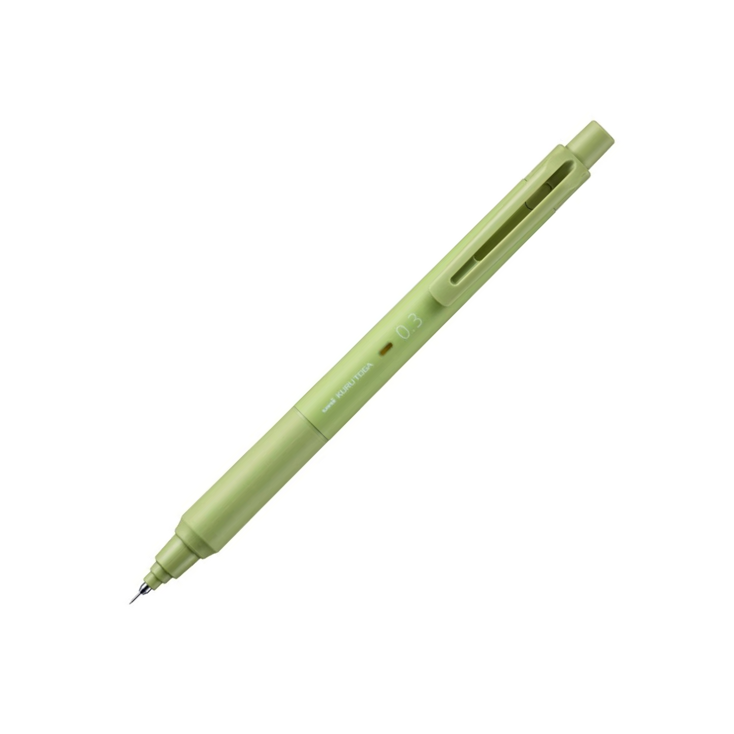 PRE-ORDER! Uni Kuru Toga - Mechanical Pencil - Limited Edition KS Model 0.3mm - Herb Green