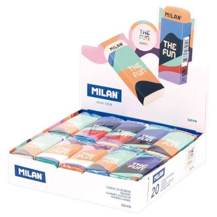 PRE-ORDER! MILAN The Fun 320 Eraser