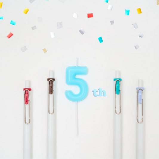 PRE-ORDER! Uni-ball One Gel Pen - 5th Anniversary Colors - 0.38mm