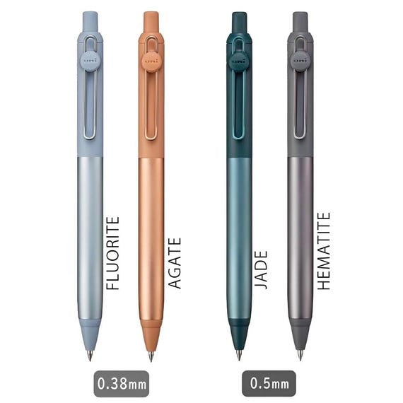 PRE-ORDER! Uni-ball Zento Gel Pen - Flow Model - 0.5mm - Jade
