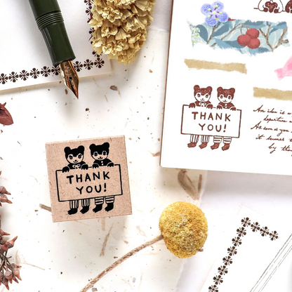 PRE-ORDER! Cozyca Products × Aiko Fukawa - Wood Stamp