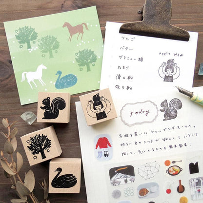 PRE-ORDER! Cozyca Products × Nishi Shuku - Wood Stamp