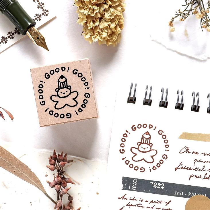 PRE-ORDER! Cozyca Products × Mariko Fukuoka - Wood Stamp