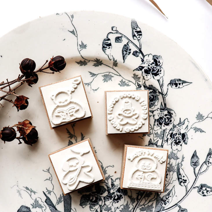 PRE-ORDER! Cozyca Products × Mariko Fukuoka - Wood Stamp