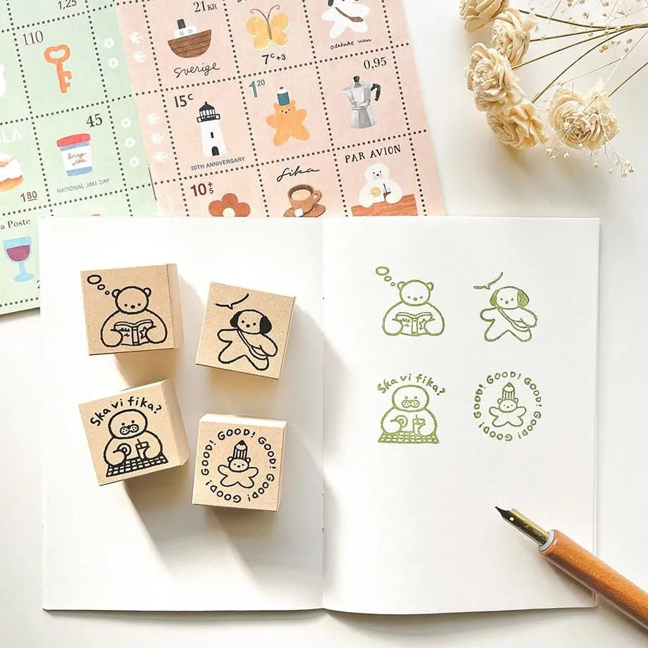 PRE-ORDER! Cozyca Products × Mariko Fukuoka - Wood Stamp