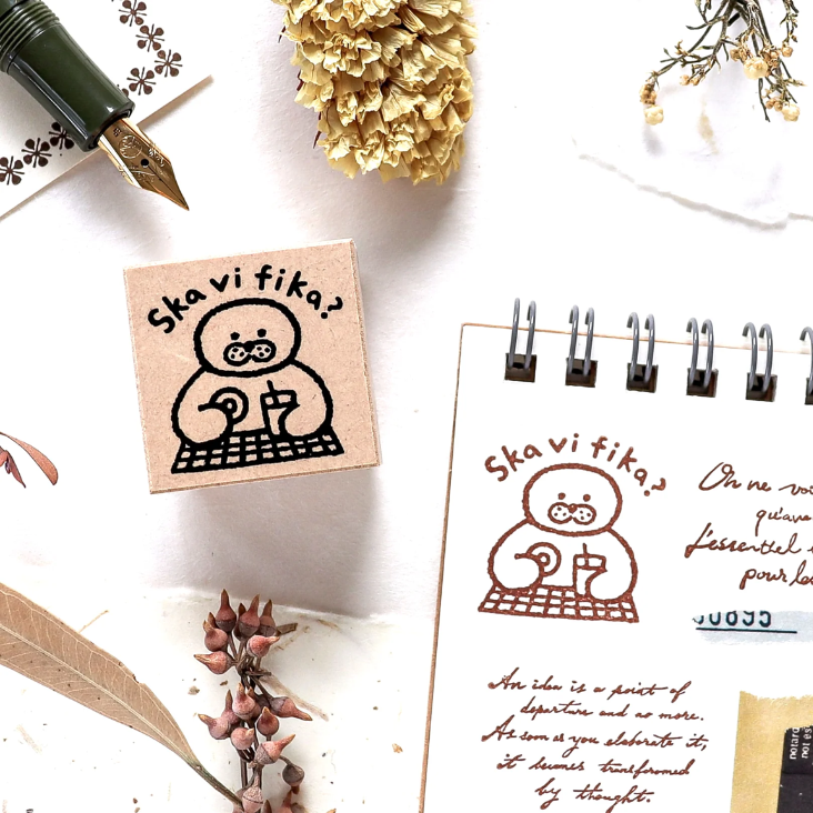 PRE-ORDER! Cozyca Products × Mariko Fukuoka - Wood Stamp