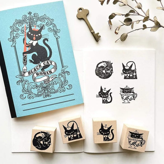 PRE-ORDER! Cozyca Products × Kuruneko - Wood Stamp