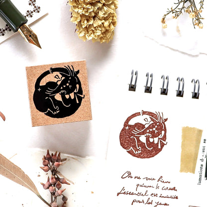 PRE-ORDER! Cozyca Products × Kuruneko - Wood Stamp