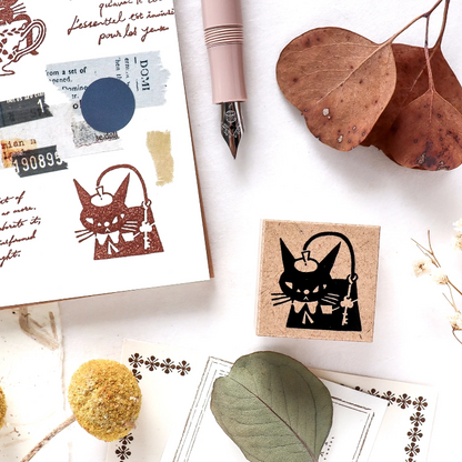 PRE-ORDER! Cozyca Products × Kuruneko - Wood Stamp