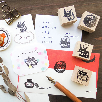 PRE-ORDER! Cozyca Products × Kuruneko - Wood Stamp